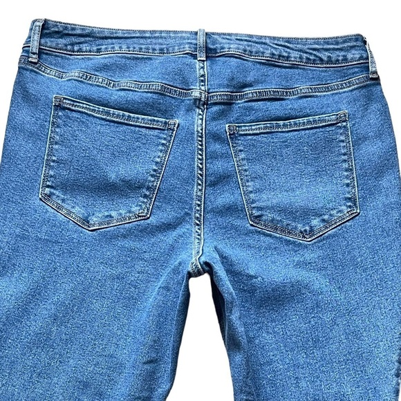 Old Navy Womens High Waist Rockstar Super Skinny Ripped Ankle Jeans Plus Size 20 - Picture 8 of 11